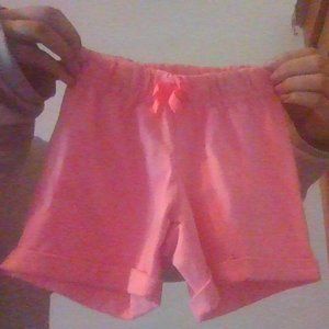 Wonder nation pink toddler shorts.
